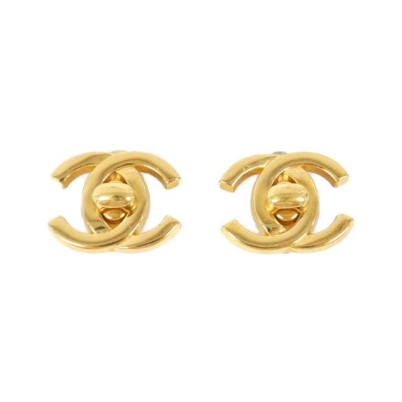 CHANEL Gold Earrings - Picture 1 of 3